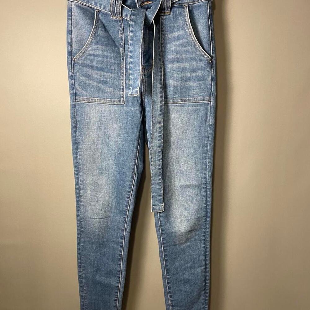 American eagle belted utility jeans size 4